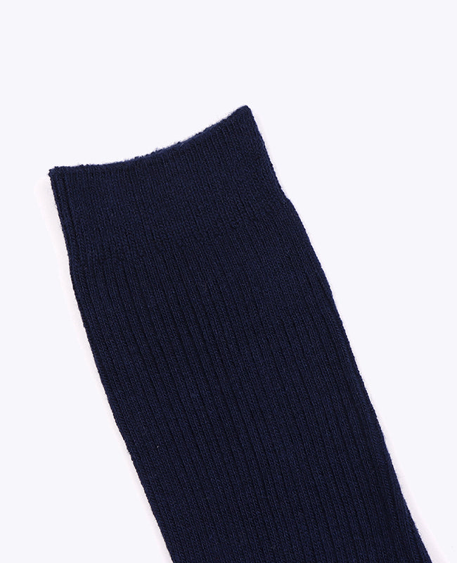 Socken Blau n°6 Herren Baumwolle «Maurice»