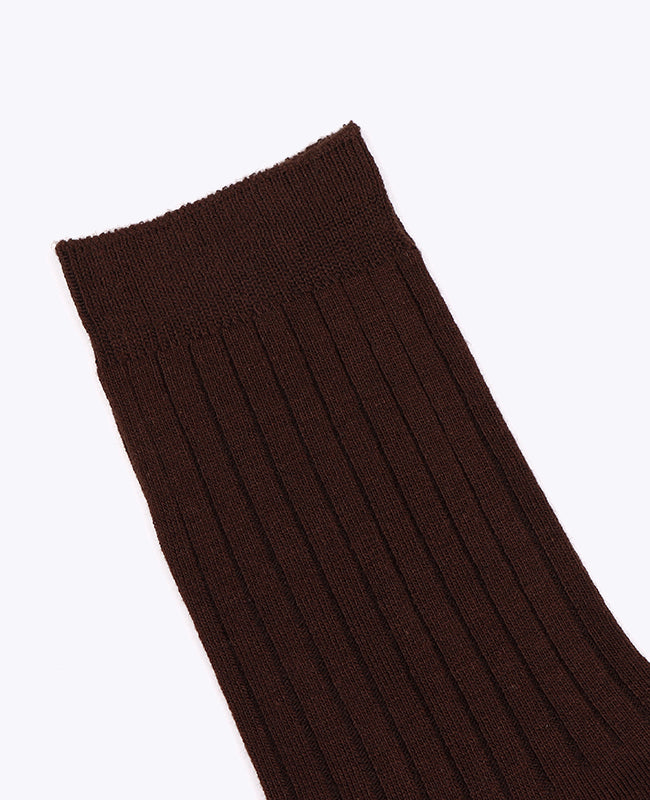 Herrensocken Braun n°2 aus Baumwolle «Maurice»