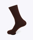 Socken Braun n°2 Herren Baumwolle «Maurice»