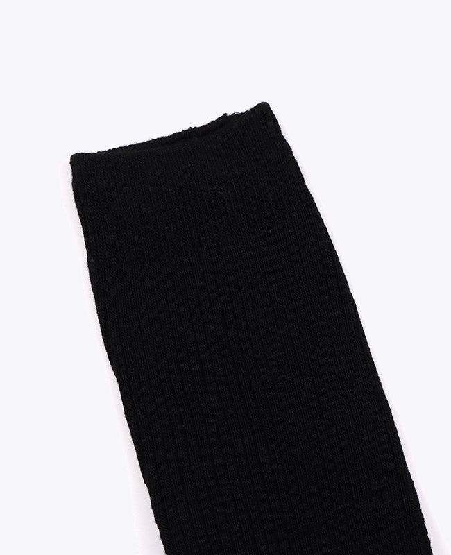 Herrensocken Schwarz aus Baumwolle «Maurice»