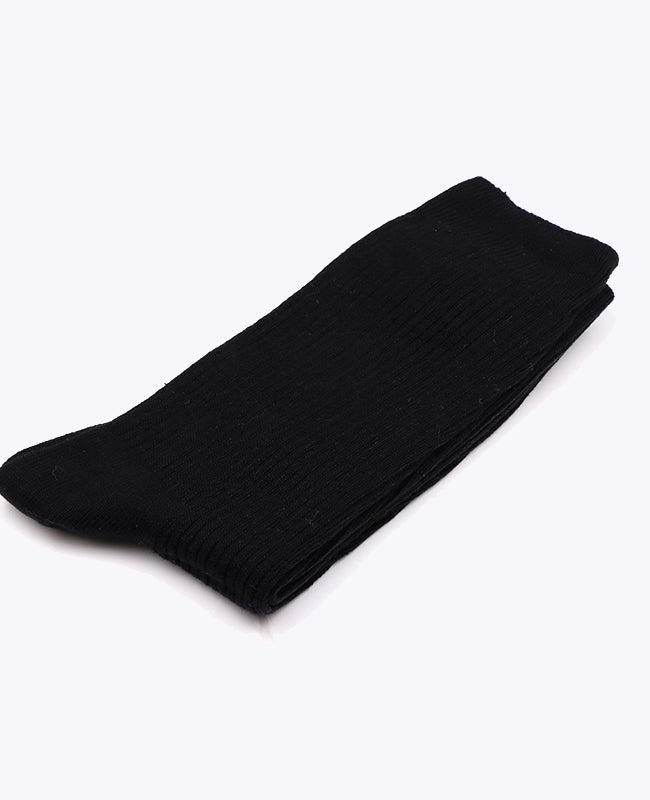 Herrensocken Schwarz aus Baumwolle «Maurice»