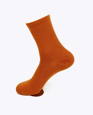 Herrensocken Terracotta n°2 aus Baumwolle «Maurice»