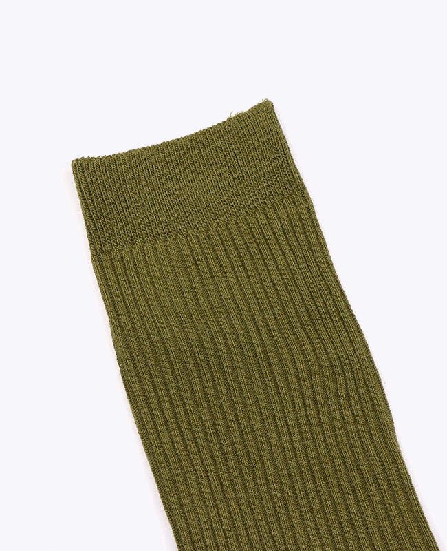 Herrensocken Grün n°4 aus Baumwolle «Maurice»