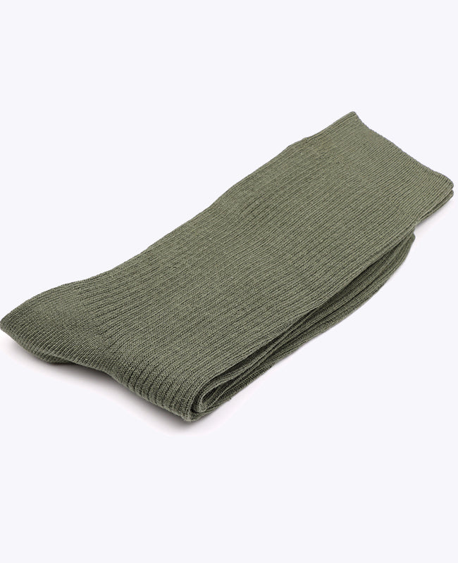 Herrensocken Grün n°6 aus Baumwolle «Maurice»