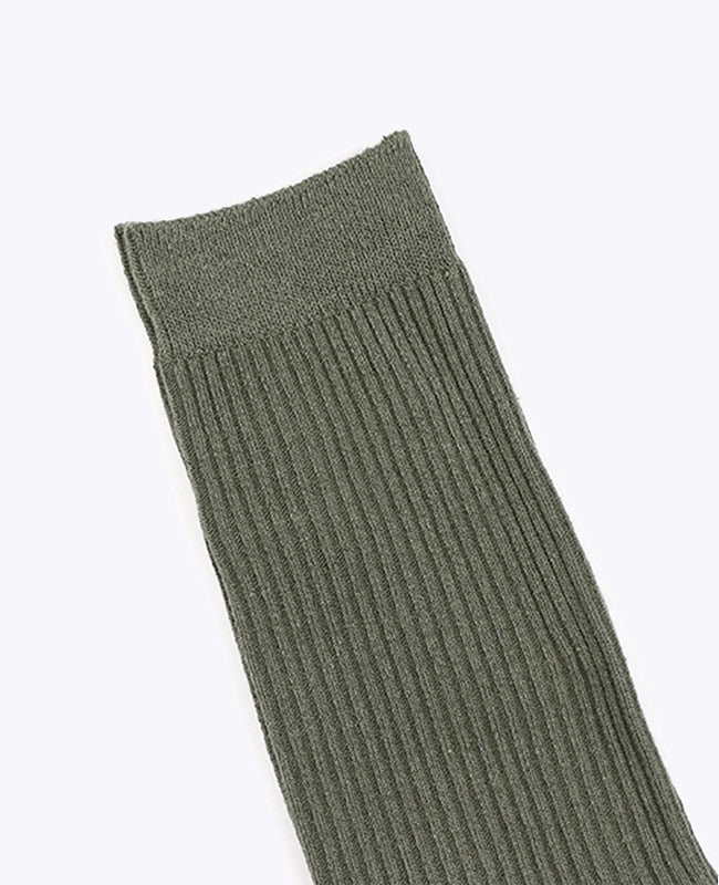 Herrensocken Grün n°7 aus Baumwolle «Maurice»