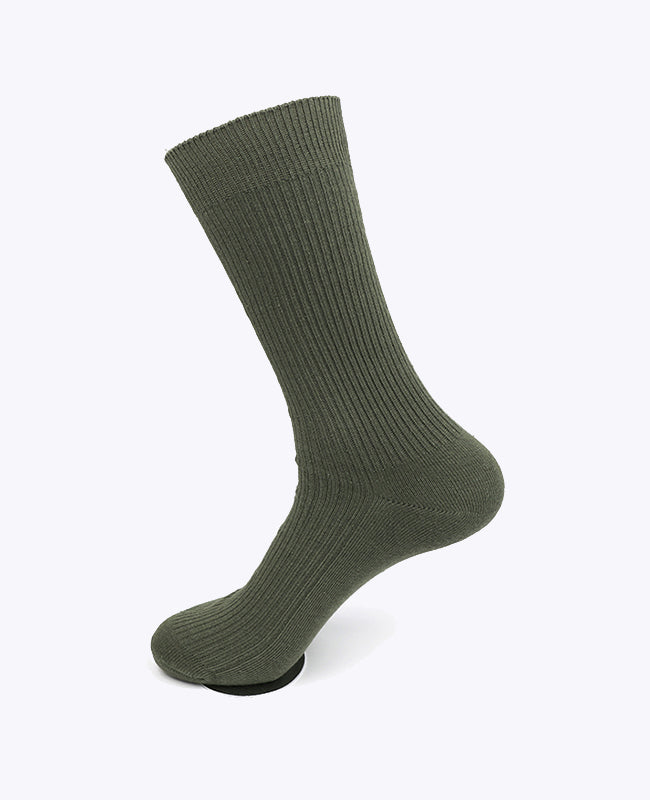 Herrensocken Grün n°7 aus Baumwolle «Maurice»
