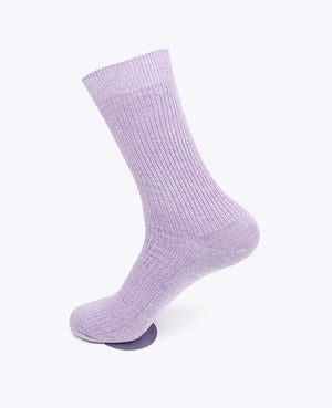 Herrensocken Lila aus Baumwolle «Maurice»