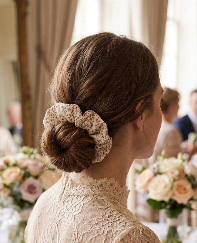 Haargummi Weiß Liberty n°4 Damen «Suzanne»