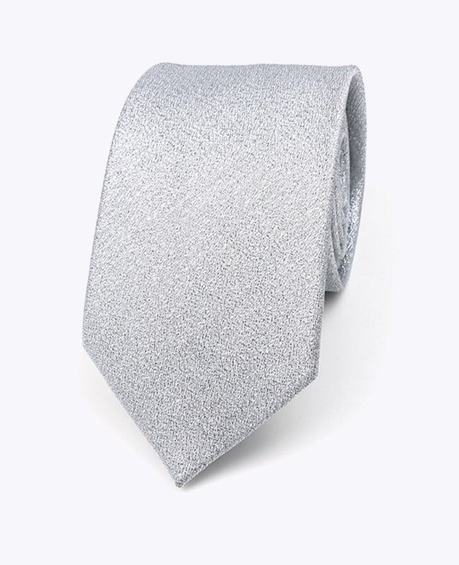 Krawatte mit silbernen Pailletten Nr. 2 Herren aus Polyester | Armand - Unipap's