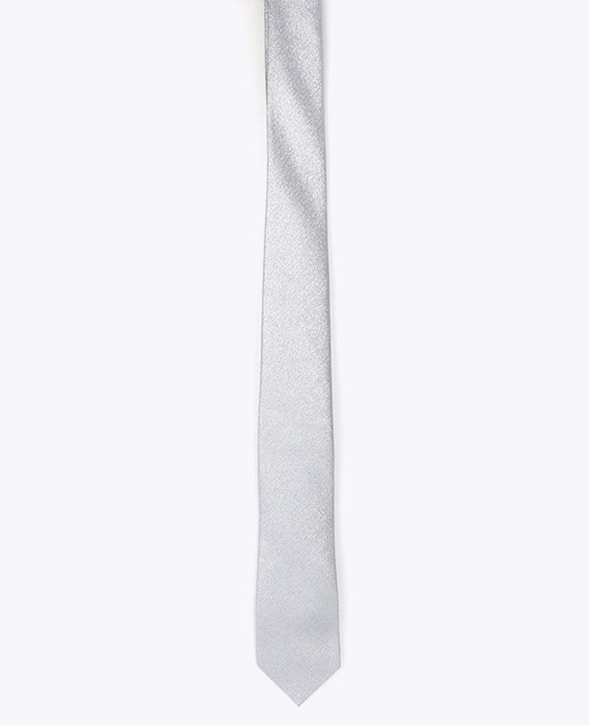 Krawatte mit silbernen Pailletten Nr. 2 Herren aus Polyester | Armand - Unipap's