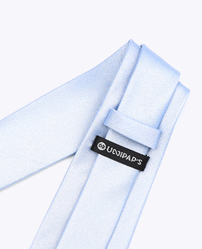 Krawatte mit blauen Pailletten Nr. 1 Herren aus Polyester | Armand - Unipap's