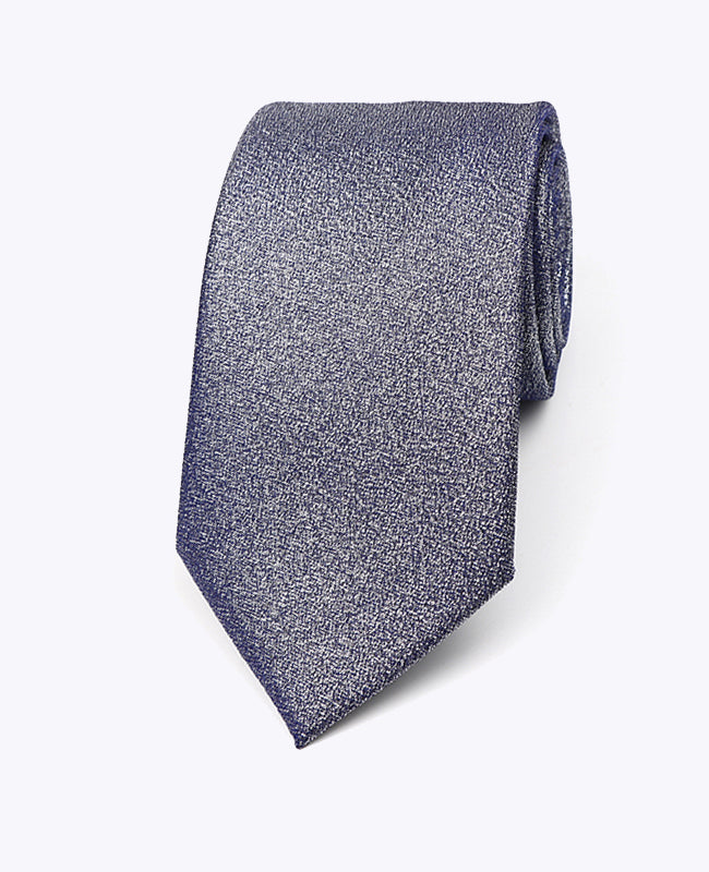 Krawatte mit Pailletten Blau n°1 Herren aus Polyester | Isidore - Unipap's
