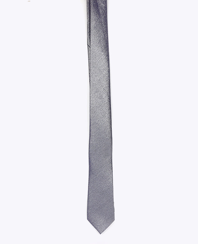 Glitzer-Krawatte Blau n°1 Herren Polyester | Isidore - Unipap's