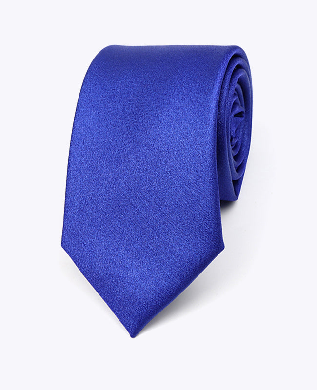 Krawatte mit blauen Pailletten Nr. 2 Herren aus Polyester 