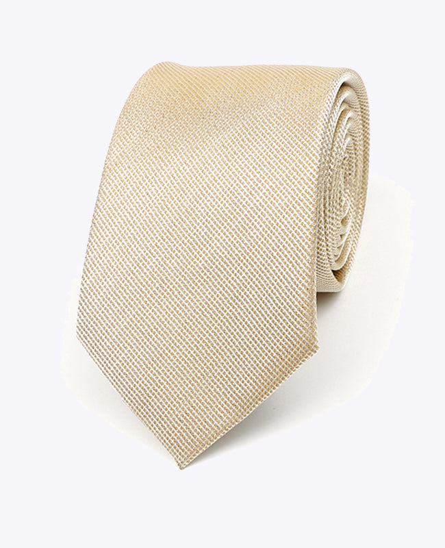 Glitzer-Krawatte Gold Nr. 1 Herren Polyester | Léonard - Unipap's