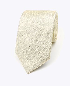 Glitzer-Krawatte Gold n°3 Herren Polyester | Isidore - Unipap's