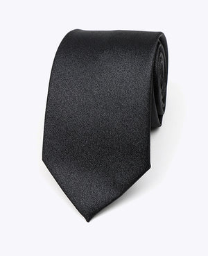 Krawatte Schwarz Glitzer Nr. 1 Herren Polyester | Armand - Unipap's