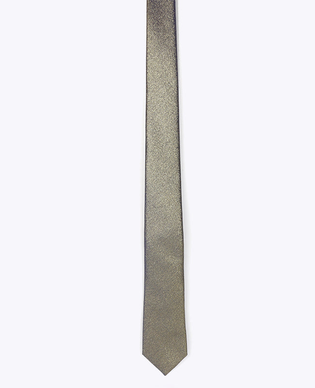 Krawatte Schwarz Glitzer Nr.2 Herren aus Polyester | Isidore - Unipap's