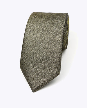 Krawatte mit Pailletten Schwarz n°3 Herren aus Polyester «Isidore»