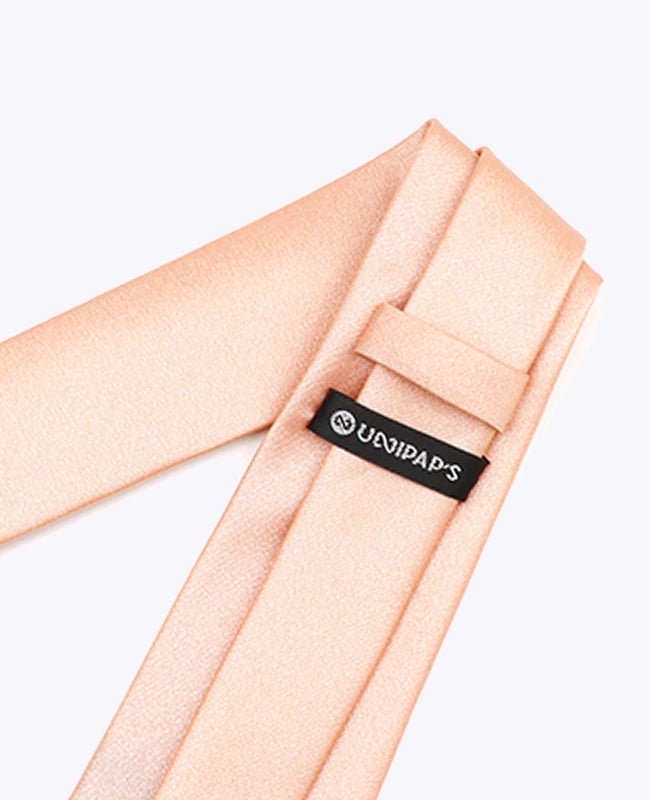 Glitzer-Krawatte Orange Nr.1 Herren aus Polyester | Armand - Unipap's