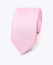 Krawatte mit rosa Pailletten Nr. 1 Herren aus Polyester | Isidore - Unipap's