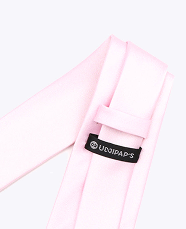 Krawatte Rosa n°2 Herren Polyester mit Pailletten | Armand - Unipap's