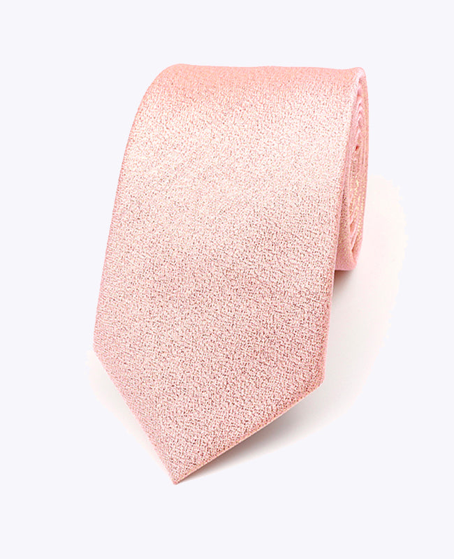 Glitzer-Krawatte Rosa n°2 Herren Polyester | Isidore - Unipap's
