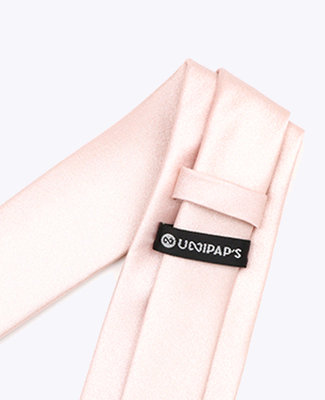 Krawatte Rosa Glitzer Nr. 3 Herren Polyester | Armand - Unipap's