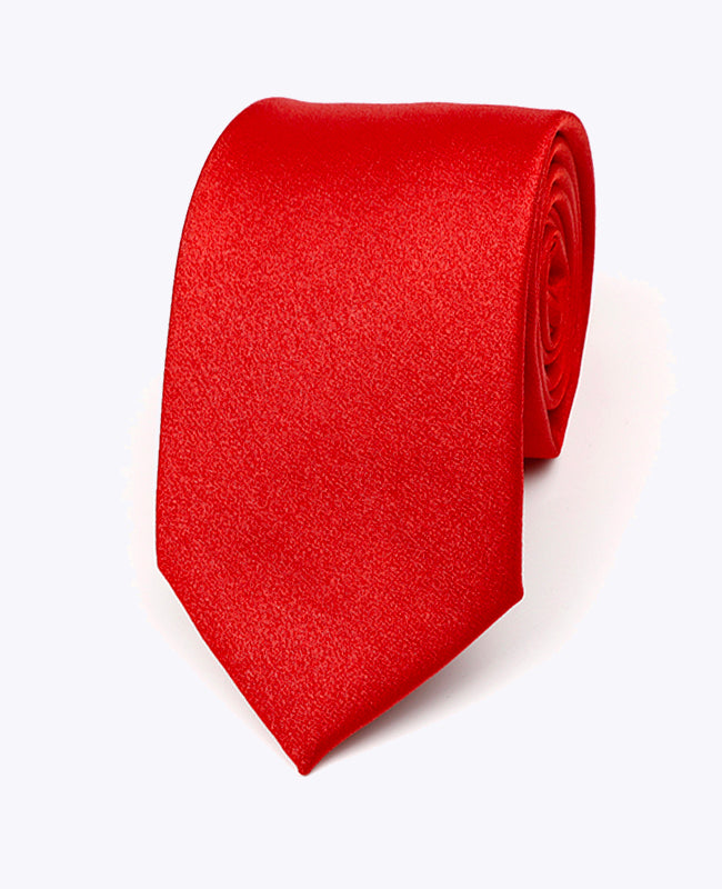 Krawatte mit roten Pailletten Nr. 1 Herren aus Polyester | Armand - Unipap's