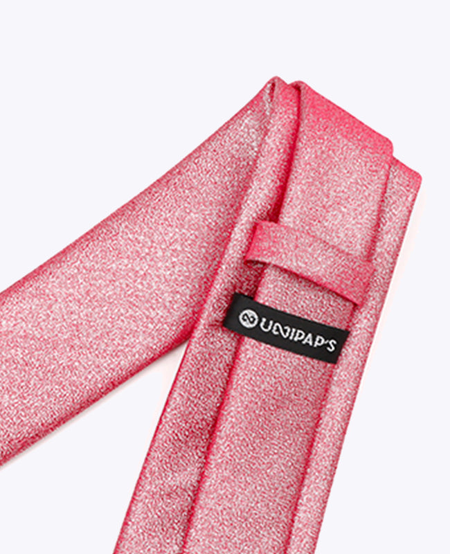 Krawatte mit roten Pailletten Nr. 1 Herren aus Polyester | Isidore - Unipap's