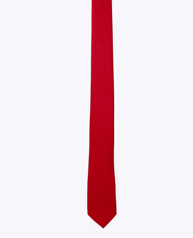 Krawatte Rot n°2 Herren Polyester mit Pailletten | Armand - Unipap's