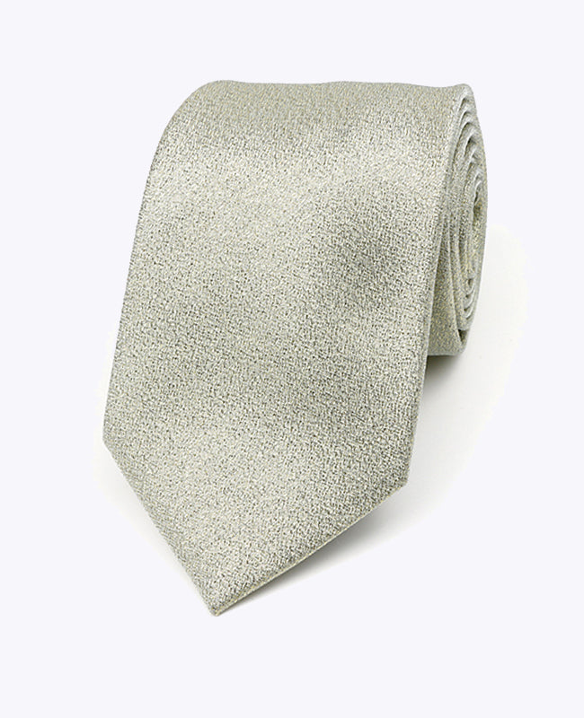 Glitzer-Krawatte Grün n°1 Herren Polyester | Isidore - Unipap's