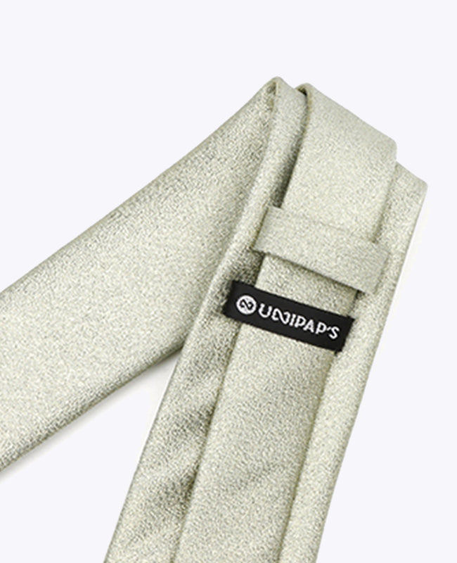 Glitzer-Krawatte Grün n°1 Herren Polyester 