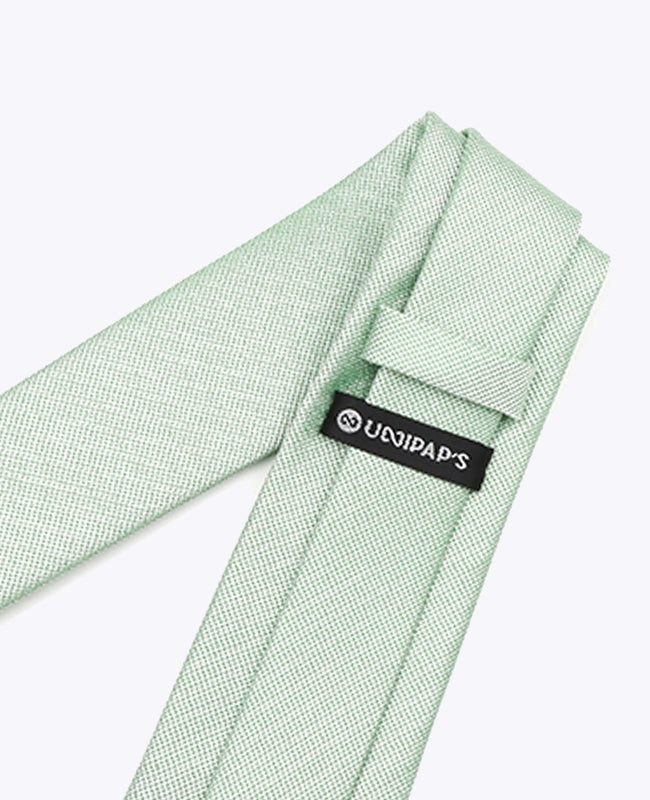Glitzer-Krawatte Grün Nr. 1 Herren aus Polyester | Léonard - Unipap's