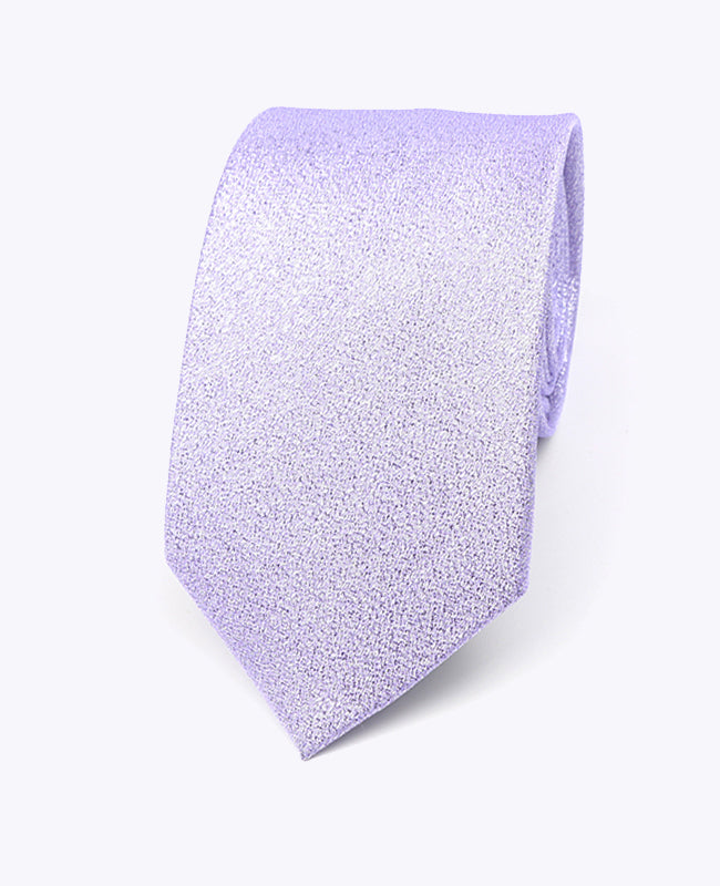 Krawatte Violett Glitzer Nr.1 Herren aus Polyester | Isidore - Unipap's