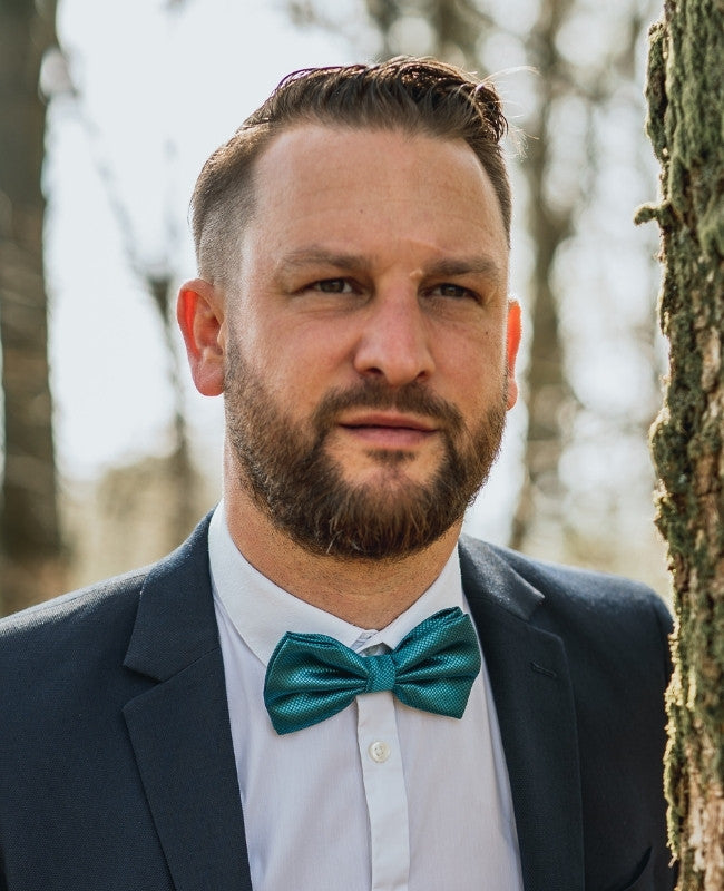Fliege Blau Nr. 6 Herren aus Polyester «Martin»
