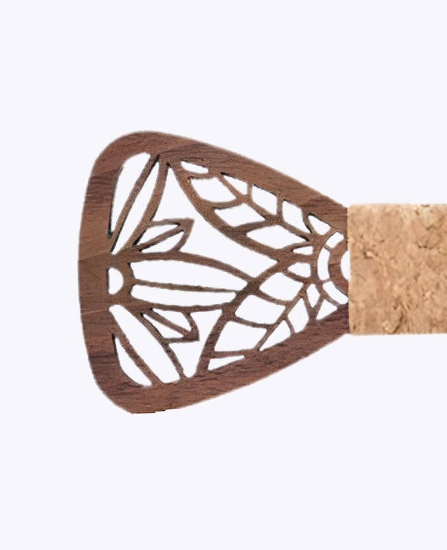 Fliege Kork Herren aus Holz „César"