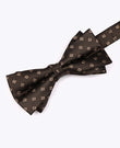 Fliege Braun n°2 mit Muster Herren aus Polyester «Edmond»