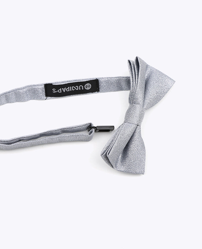 Fliege mit Pailletten Silber n°2 Kinder aus Polyester | Isidore - Unipap's