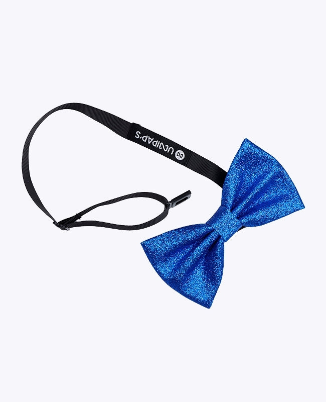 Fliege mit Blau-Glitzer Nr. 1 Herren aus Polyester «Olive»