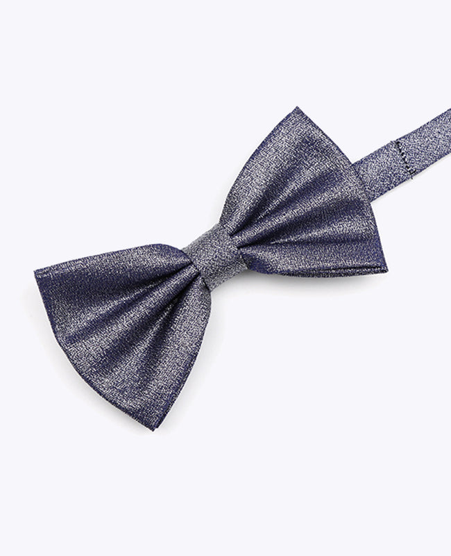Glitzer-Fliege Blau n°1 Herren aus Polyester | Isidore - Unipap's