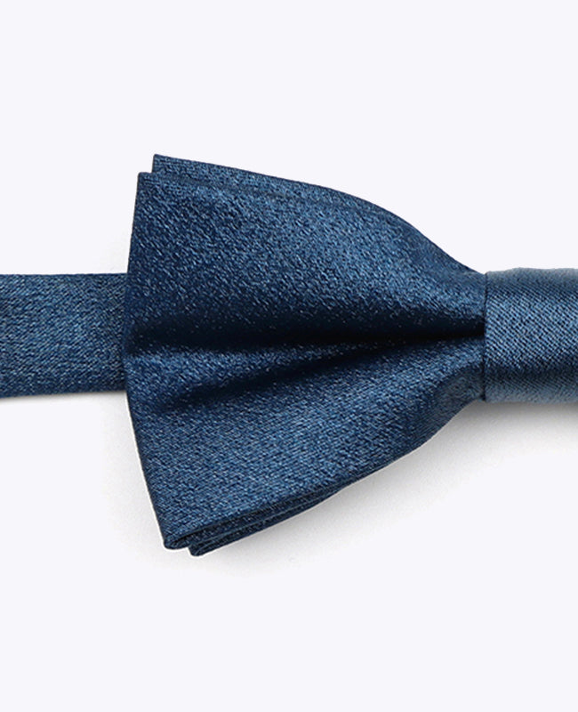 Fliege mit blauen Pailletten Nr. 3 Kinder aus Polyester 