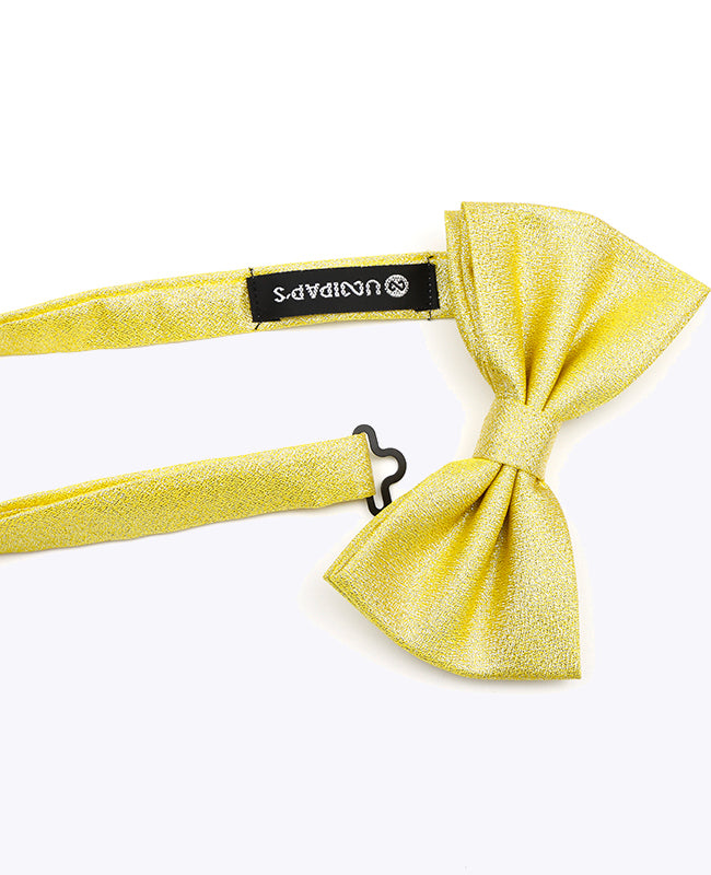 Fliege Gold Glitzer Nr.1 Herren aus Polyester | Isidore - Unipap's