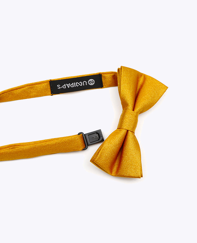Fliege mit goldenen Pailletten Nr. 3 Kinder aus Polyester | Armand - Unipap's