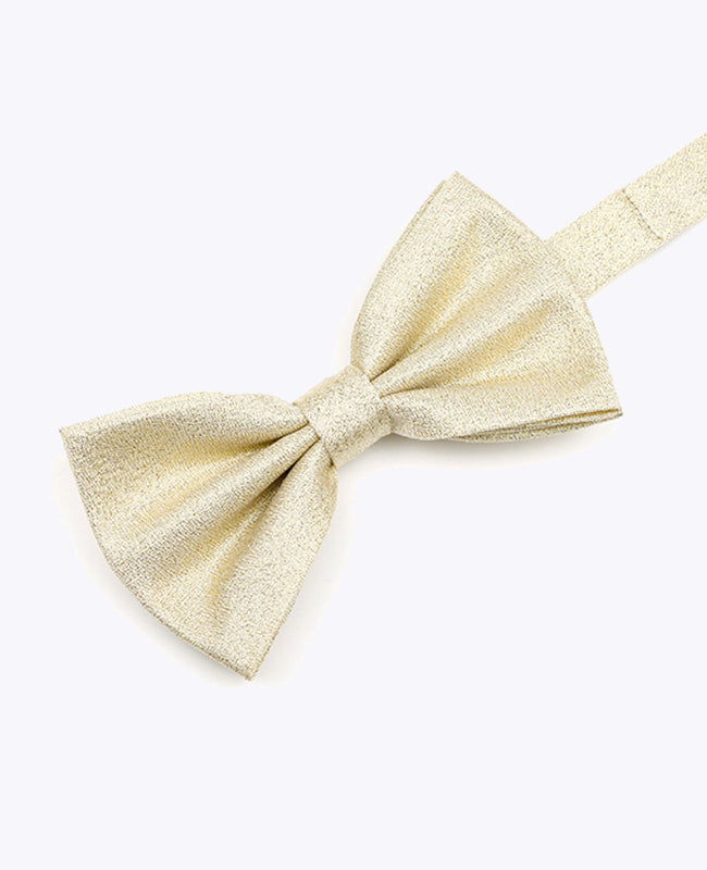 Glitzer-Fliege Gold n°3 Herren Polyester | Isidore - Unipap's