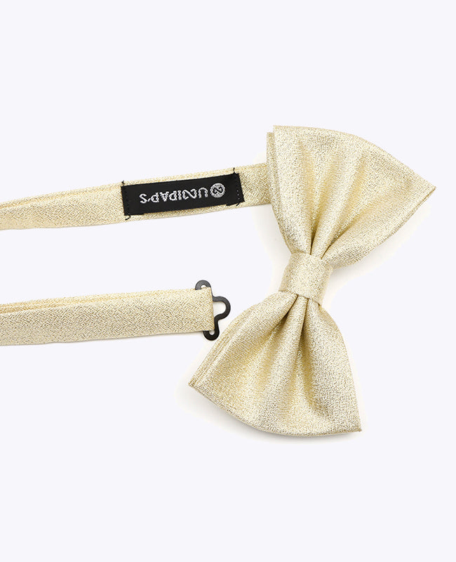 Glitzer-Fliege Gold n°3 Herren Polyester | Isidore - Unipap's
