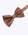 Glitzer-Fliege Braun n°2 Herren Polyester 