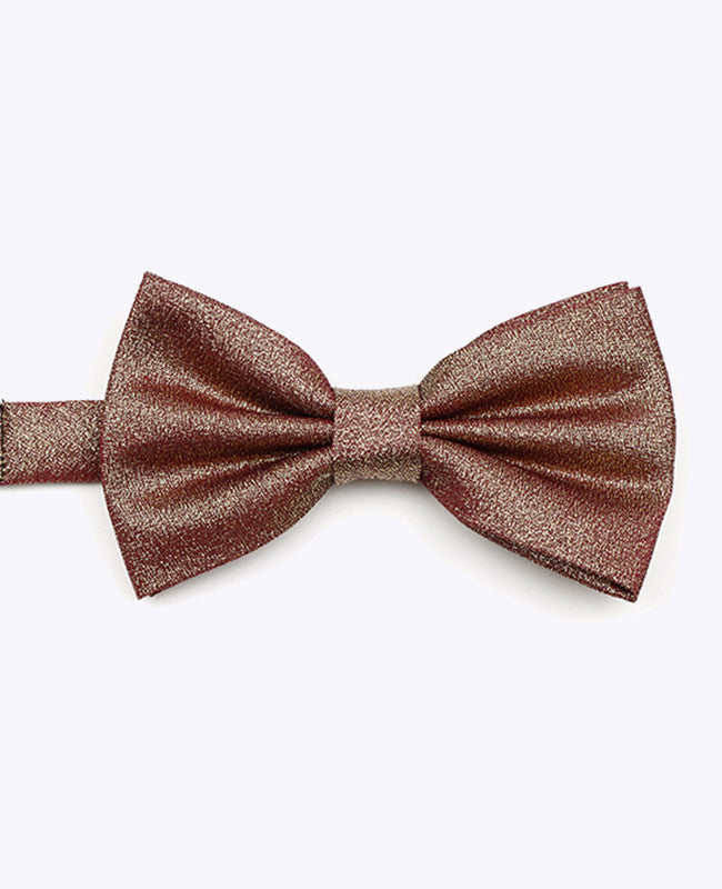 Glitzer-Fliege Braun n°2 Herren Polyester 