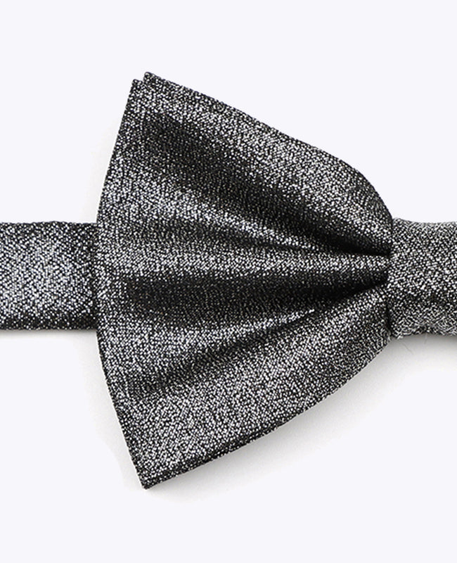 Glitzer-Fliege Schwarz n°1 Herren aus Polyester | Isidore - Unipap's