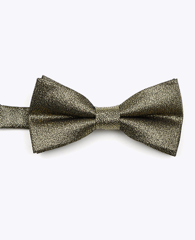 Noeud Papillon à Paillette Noir n°3 Enfant en Polyester «Isidore»